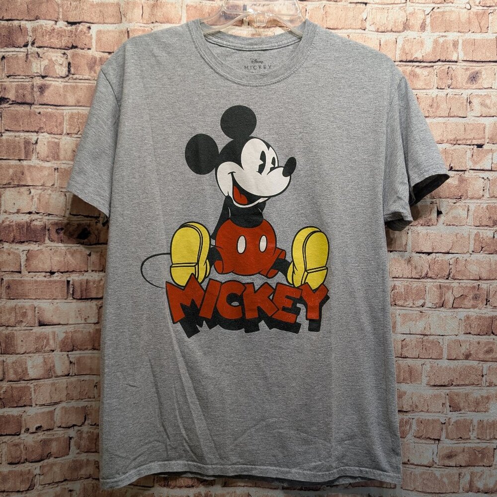 Mickey Mouse T-shirt Short Sleeve Tee Size Medium